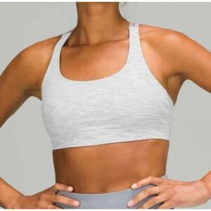 Lululemon Energy Longline Bra  Medium Support. Size 6